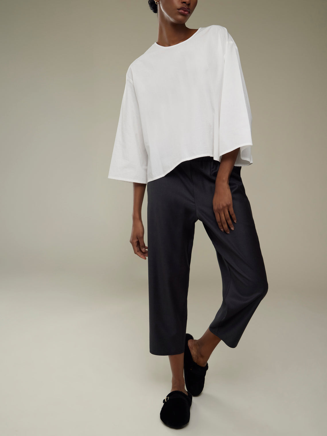 Dusan - Carrot Wool Trousers | Size: S -  - ABASK