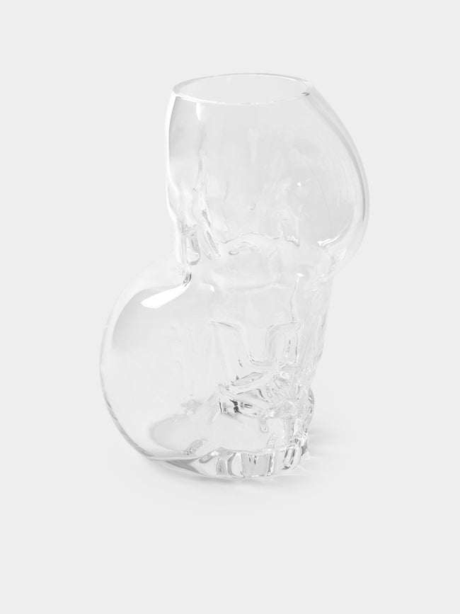 Hana Hillerova - Remix Hand-Blown Glass Vessel (16in/41cm) - Clear - ABASK - 