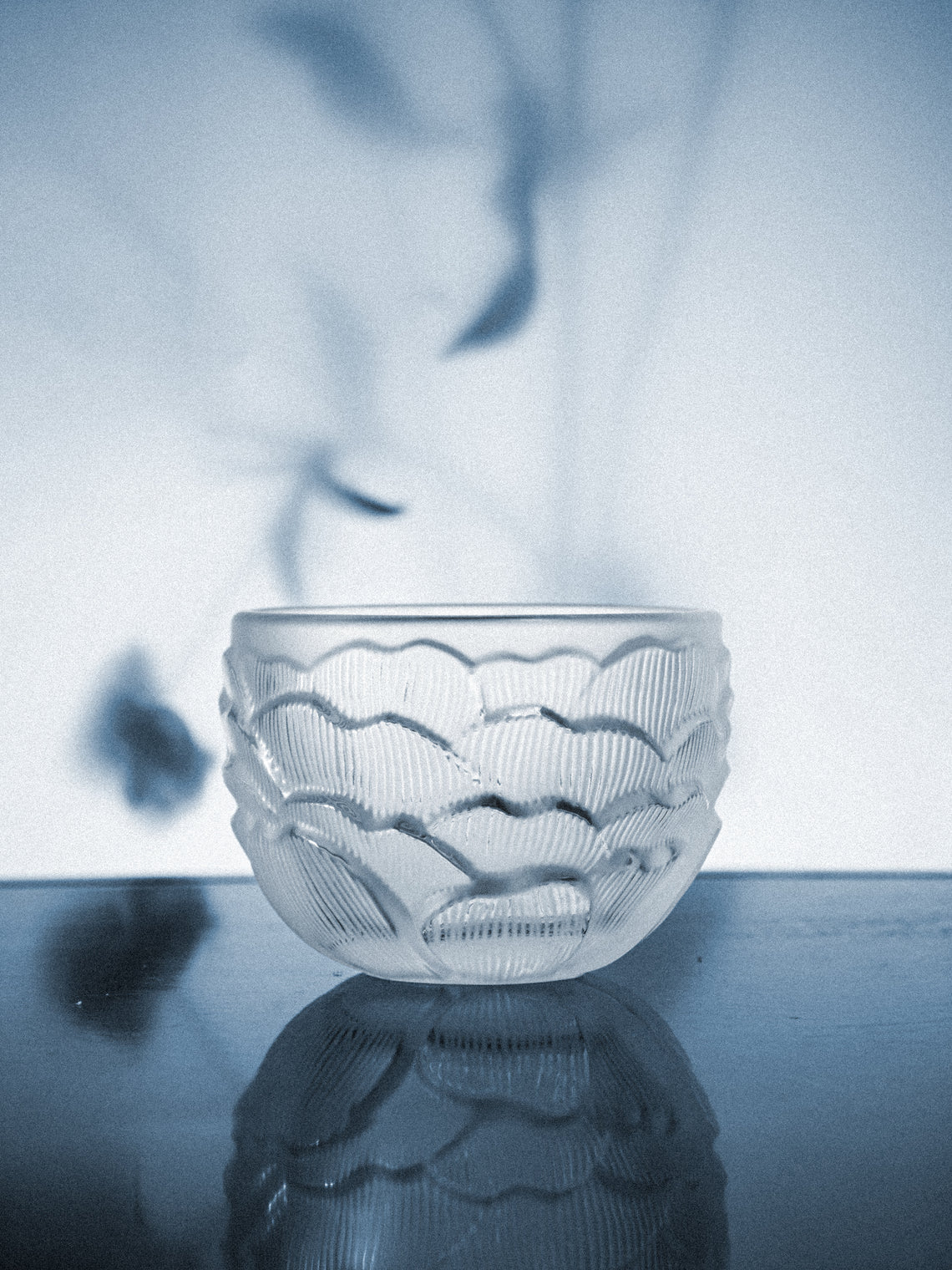 Lalique - Pivoine Crystal Votive - Clear - ABASK