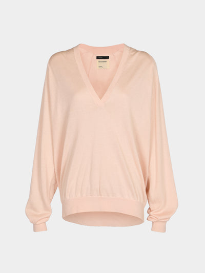 Frenckenberger - Johnny Cashmere V-Neck Sweater -  - ABASK - 