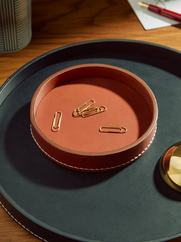 Les Few - Armance Leather Vide Poche -  - ABASK