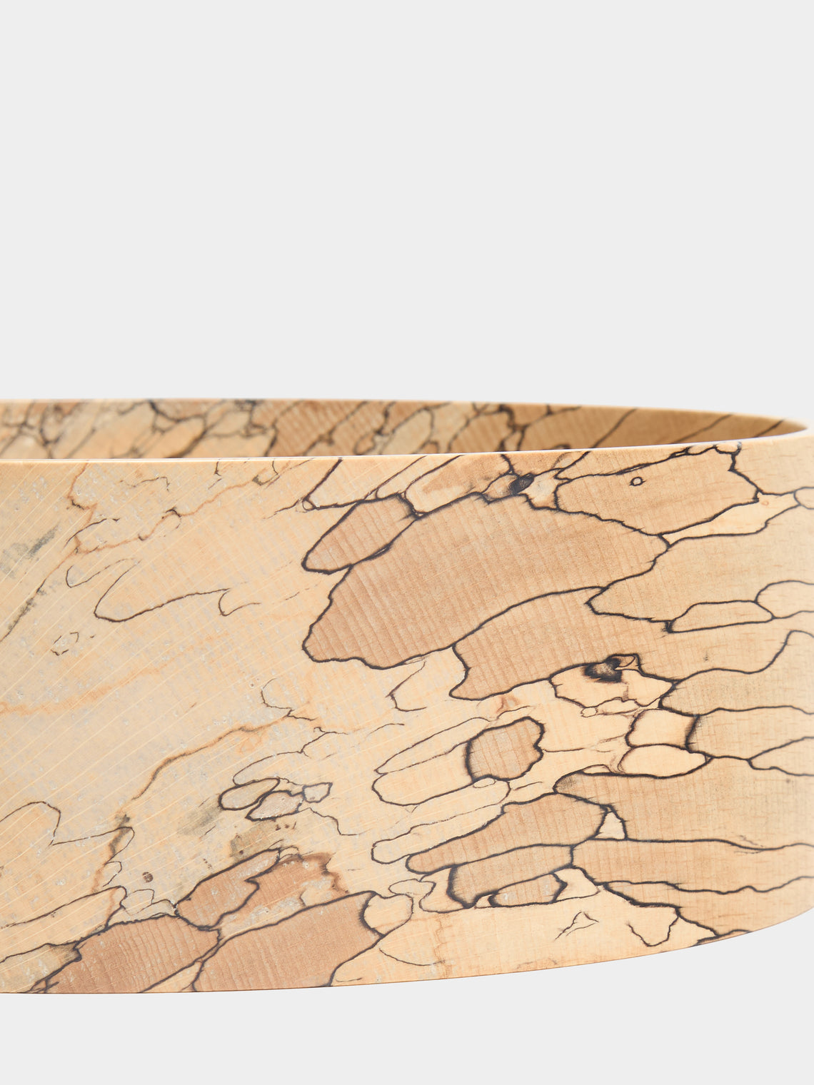 Bird & Branch - Hand-Turned Spalted Beech Tall Bowl - Natural - ABASK