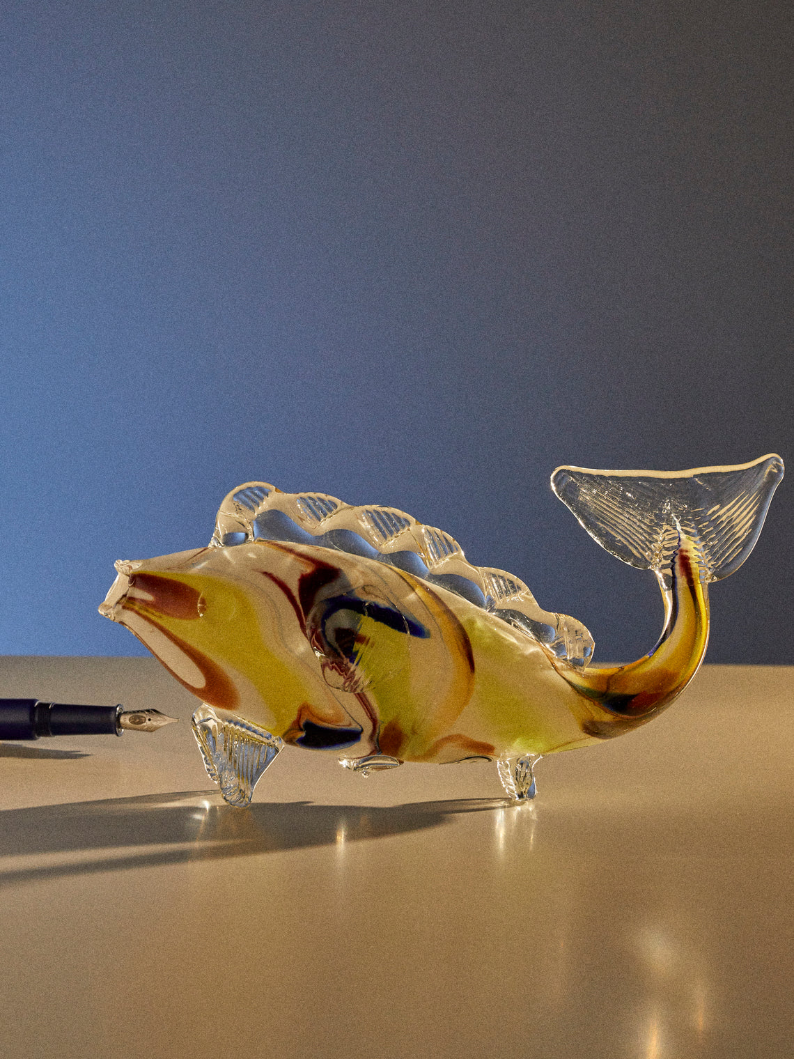 Antique and Vintage - Mid-Century Glass Fish Sculpture - Multiple - ABASK