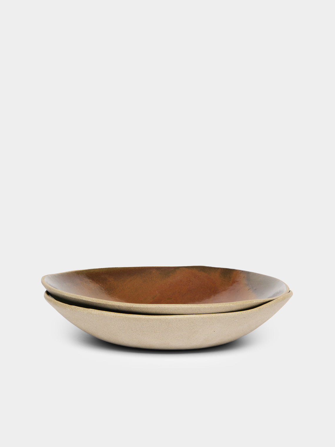 Hana Karim Studio - Hand-Built Stoneware Salad Bowls (Set of 2) - Multiple - ABASK