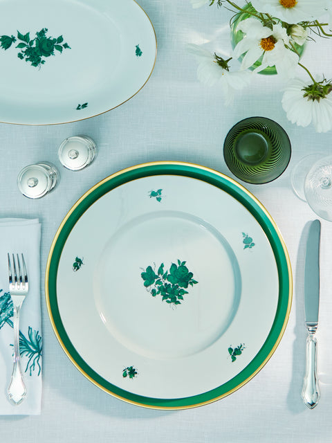 Augarten - Maria Theresia Hand-Painted Porcelain Dinner Plate -  - ABASK