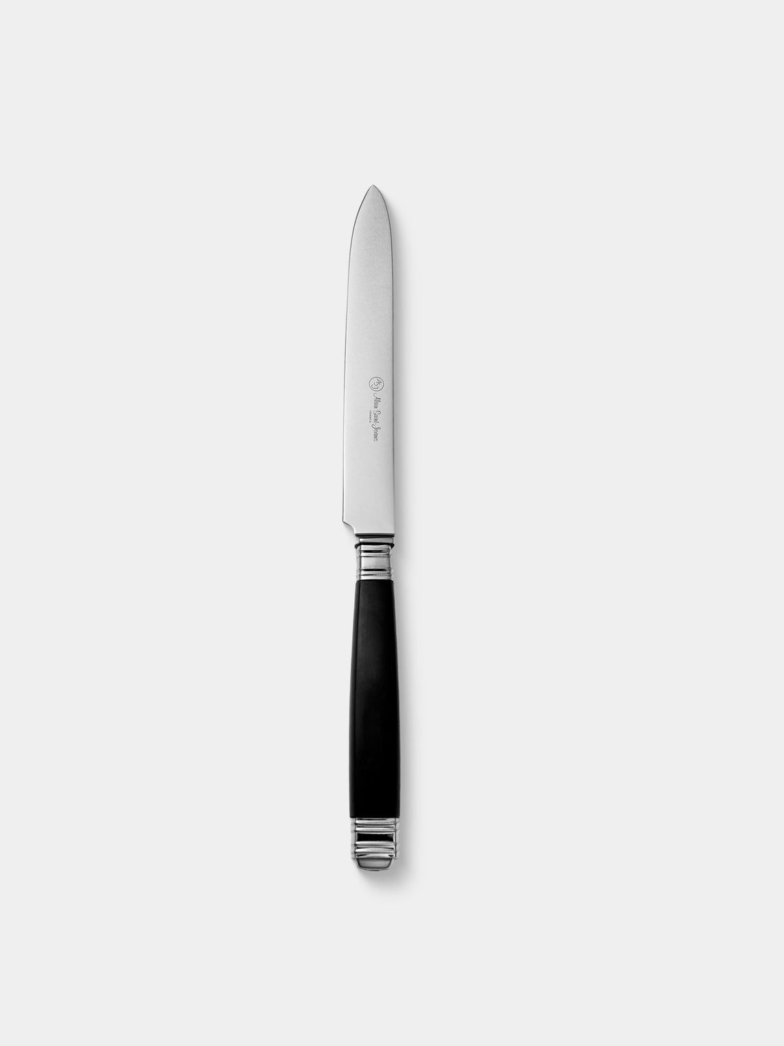 Alain Saint-Joanis - | Set of 4 Pieces | Empire Resin Dinner Cutlery - Black - ABASK