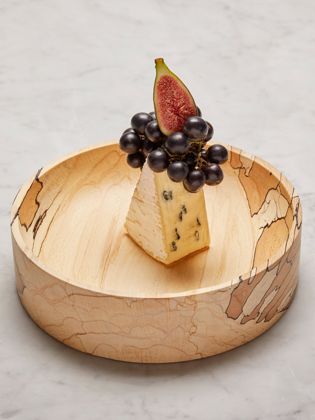 Bird & Branch - Hand-Turned Spalted Beech Medium Bowl - Natural - ABASK