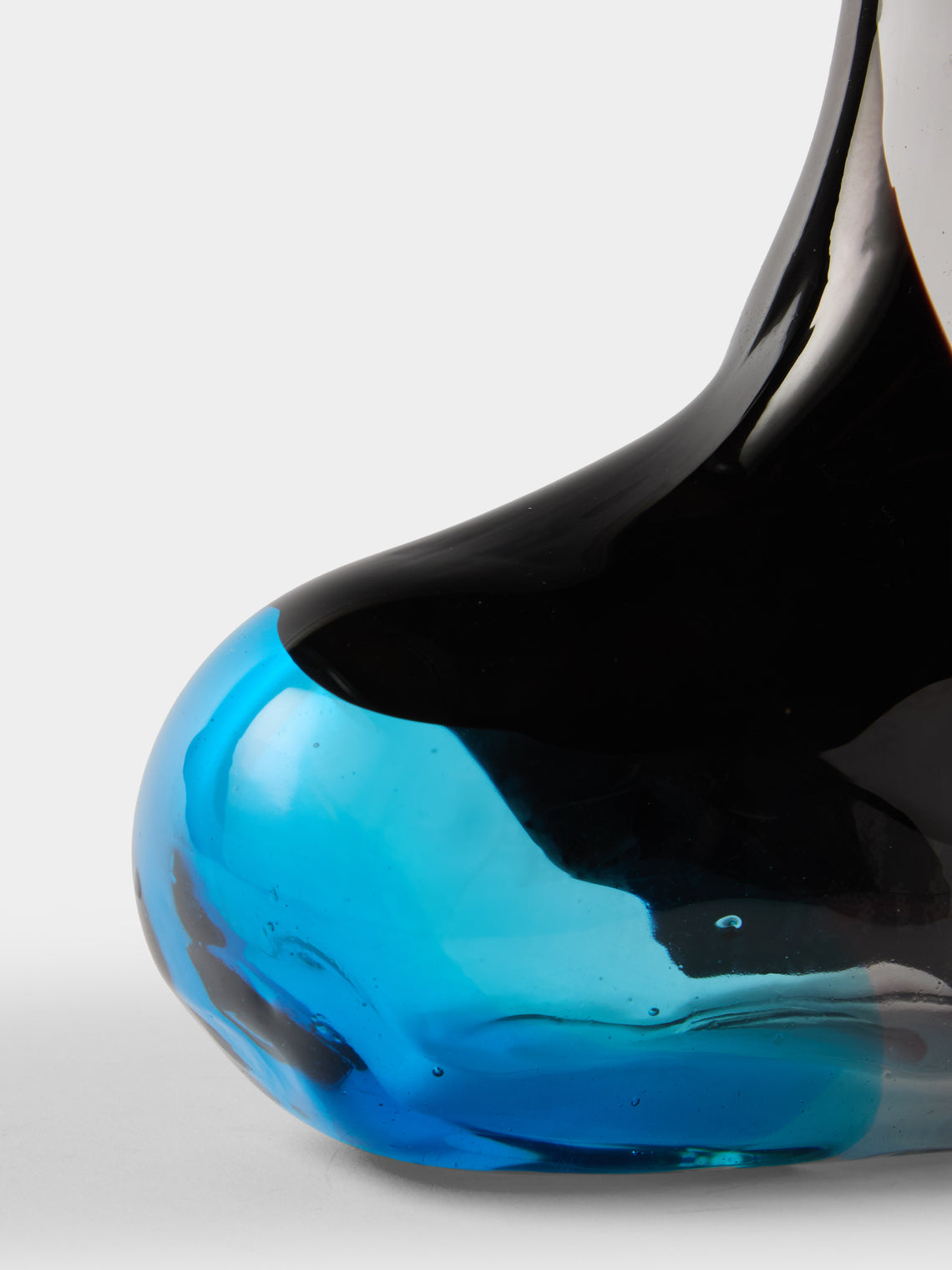 Antique and Vintage - 1960s Salviati Murano Glass Bud Vase - Purple - ABASK