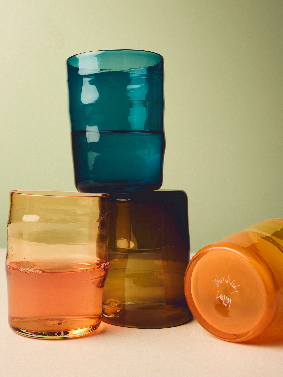 Michael Ruh Studio - Mojave Hand-Blown Glass Highballs (Set of 4) - Multiple - ABASK