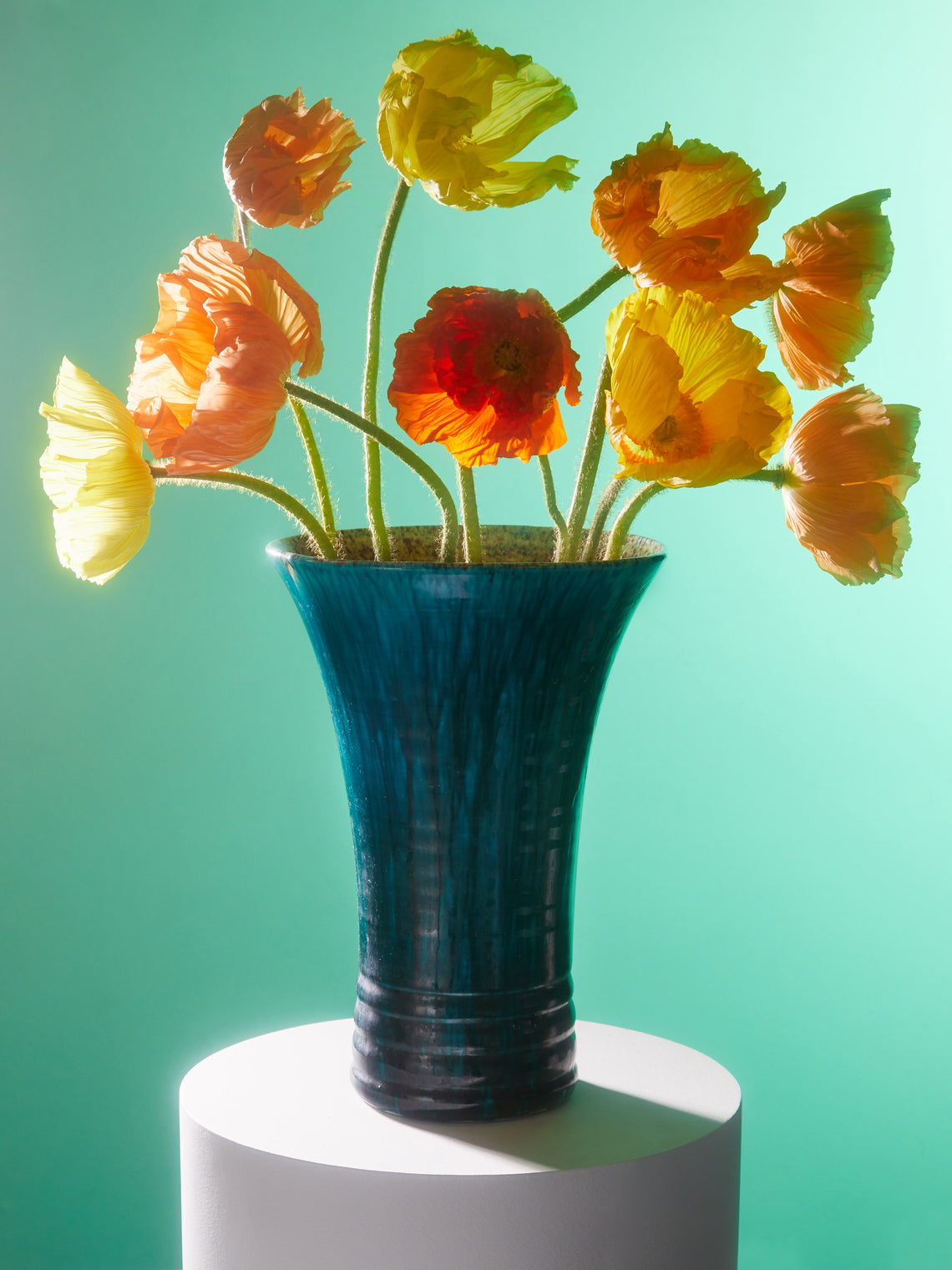 Antique and Vintage - 1950s Accolay Ceramic Vase -  - ABASK