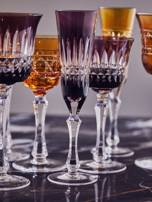 Cristallerie De Montbronn - Mélodie Hand-Blown Crystal Champagne Flute -  - ABASK