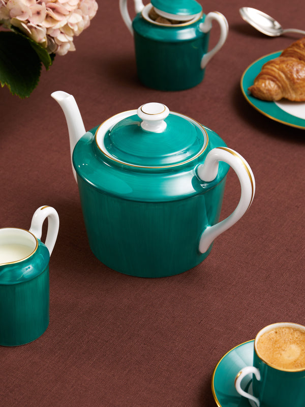 Robert Haviland & C. Parlon - Coco Hand-Painted Porcelain Small Coffee and Tea Pot -  - ABASK