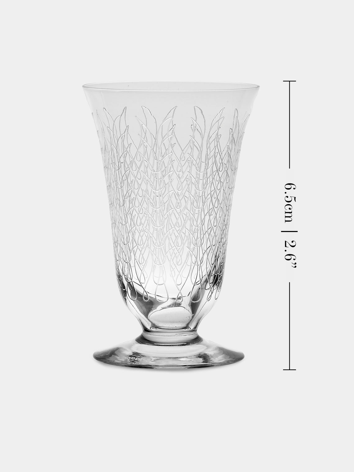 Antique and Vintage - Early-20th-Century Sèvres Crystal  Water Glasses (Set of 6) - Clear - ABASK