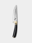 Poglia - Florence Signature Horn and Bone Knife - Black - ABASK - 
