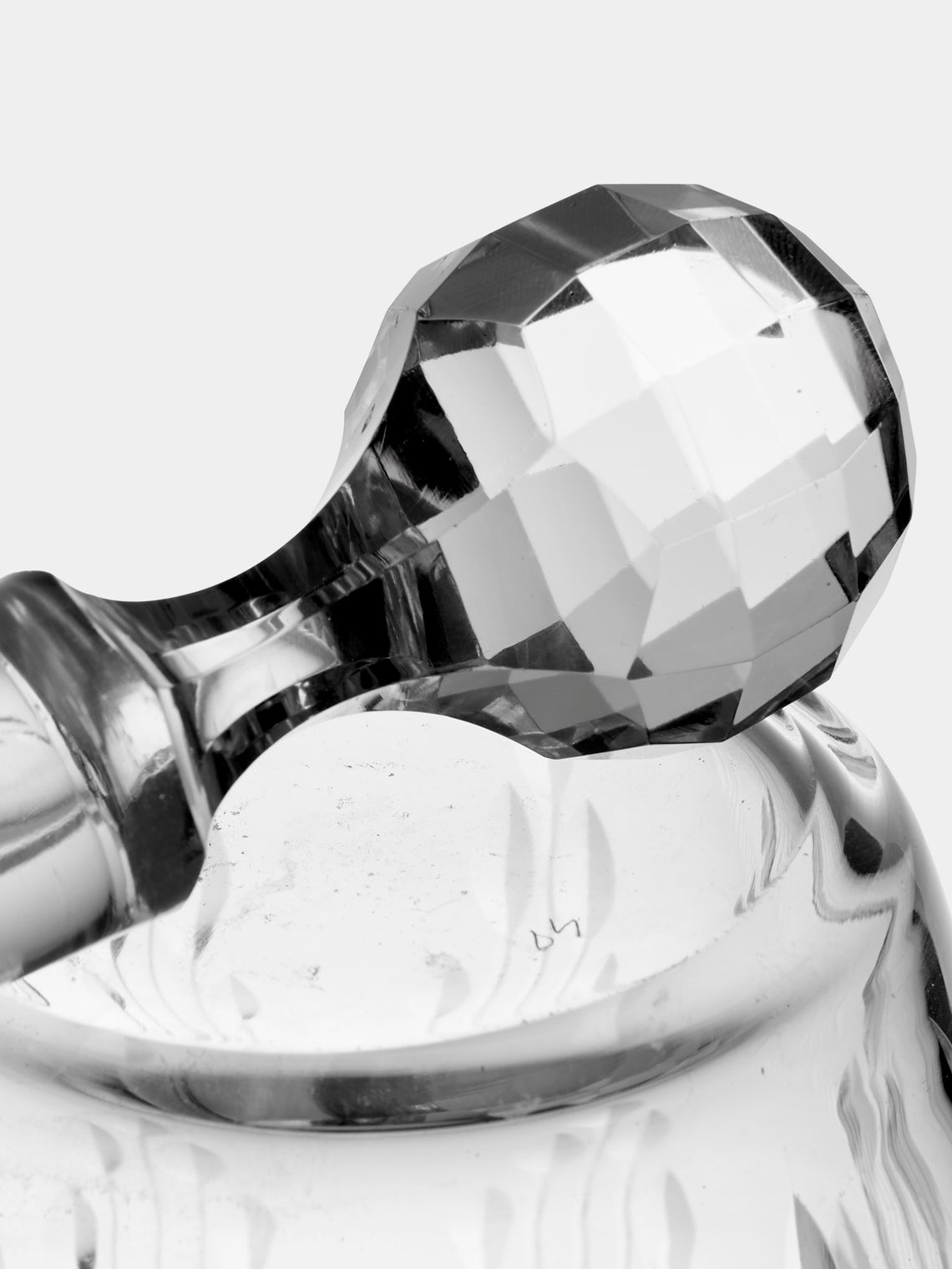 Antique and Vintage - Early-20th-Century Baccarat Richelieu Crystal Carafe - Clear - ABASK