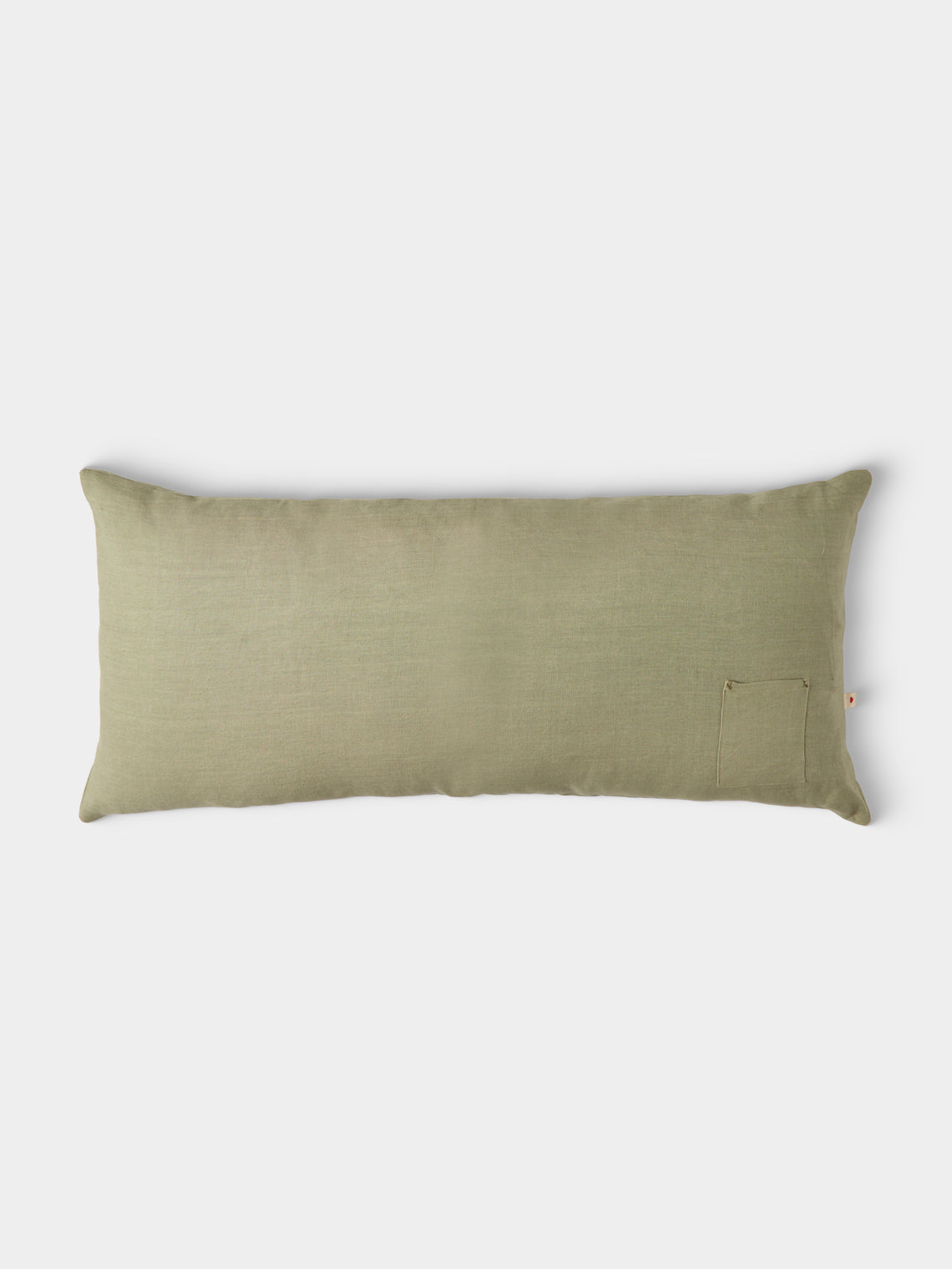 Bokja - Hummingbird Embroidered Linen Cushion (35.5in/90cm) - Multiple - ABASK