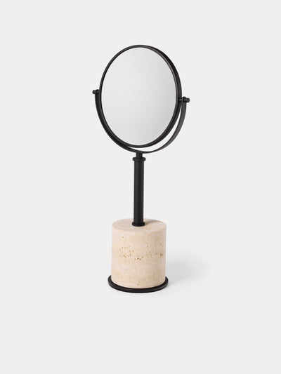 Giobagnara - Positano Marble Freestanding Mirror - Natural - ABASK - 