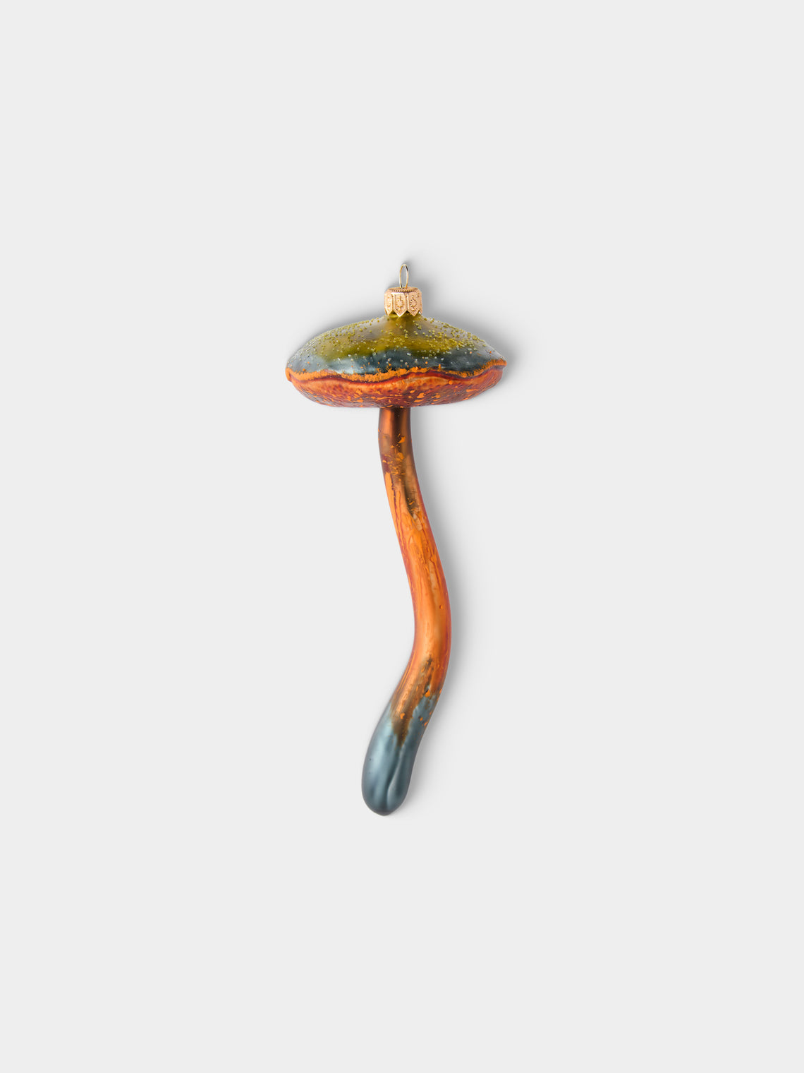 ABASK Decorations - Psychedelic Mushrooms Hand-Blown Glass Baubles (Set of 8) - Multiple - ABASK