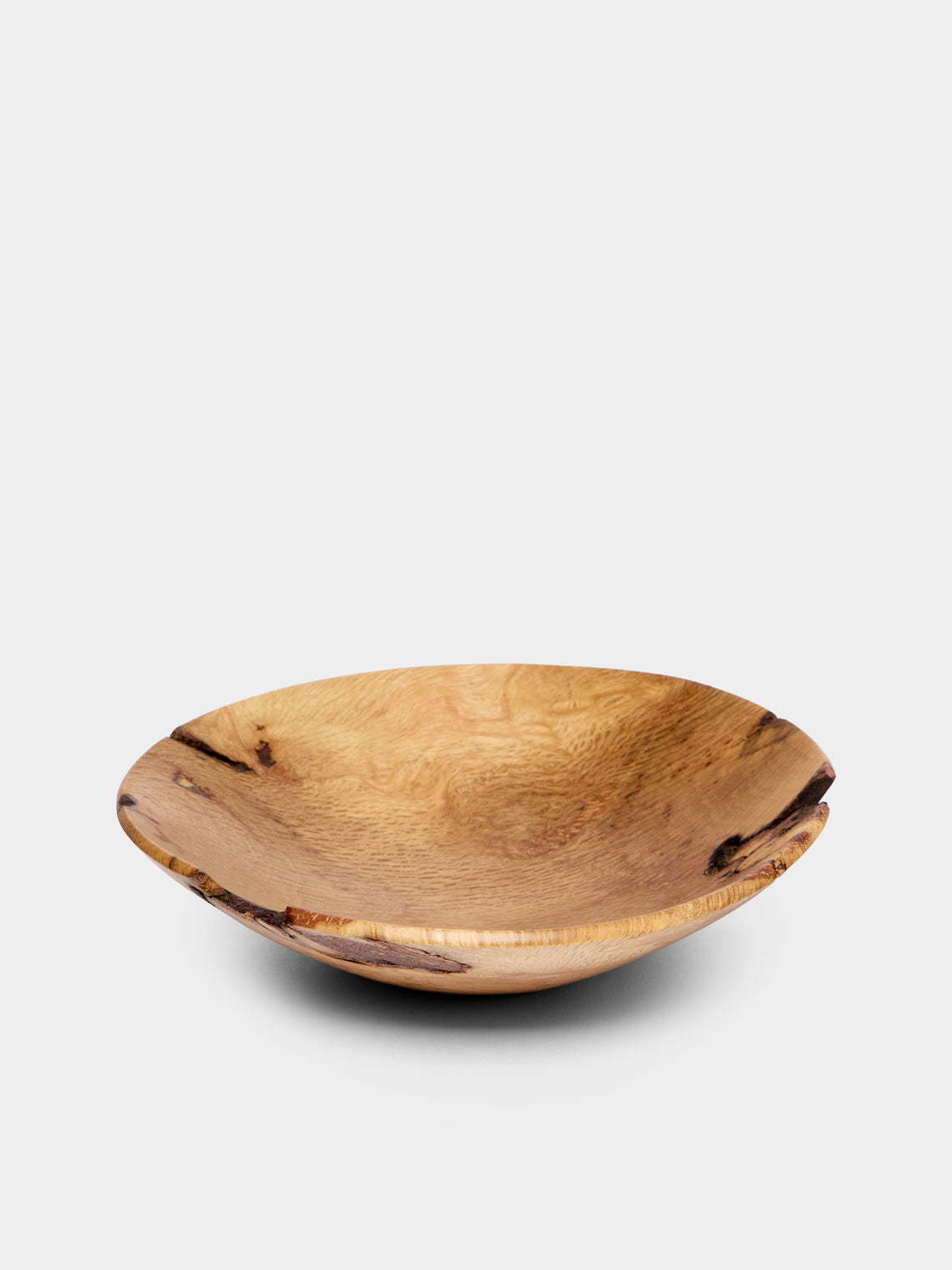 Thursday Furniture - Hand-Turned Oak Bowl - Natural - ABASK - 
