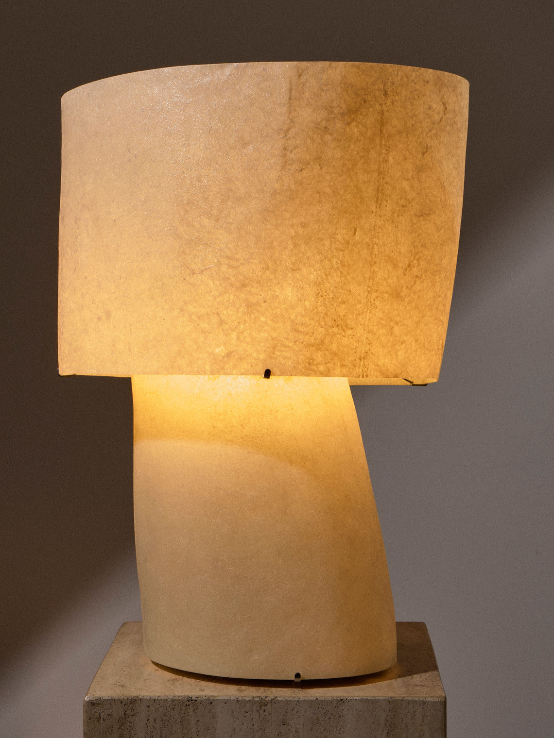 Kilzi - The Mush Fiberglass Tall Table Lamp - Ivory - ABASK