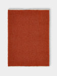 Alonpi - Peaks Cashmere and Silk Throw (78.5in/2m) - Orange - ABASK - 