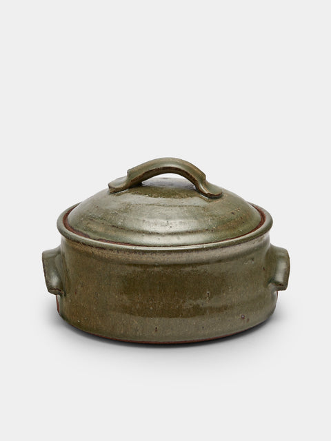 Matthew Foster - Ceramic Small Casserole Dish - Brown - ABASK - 