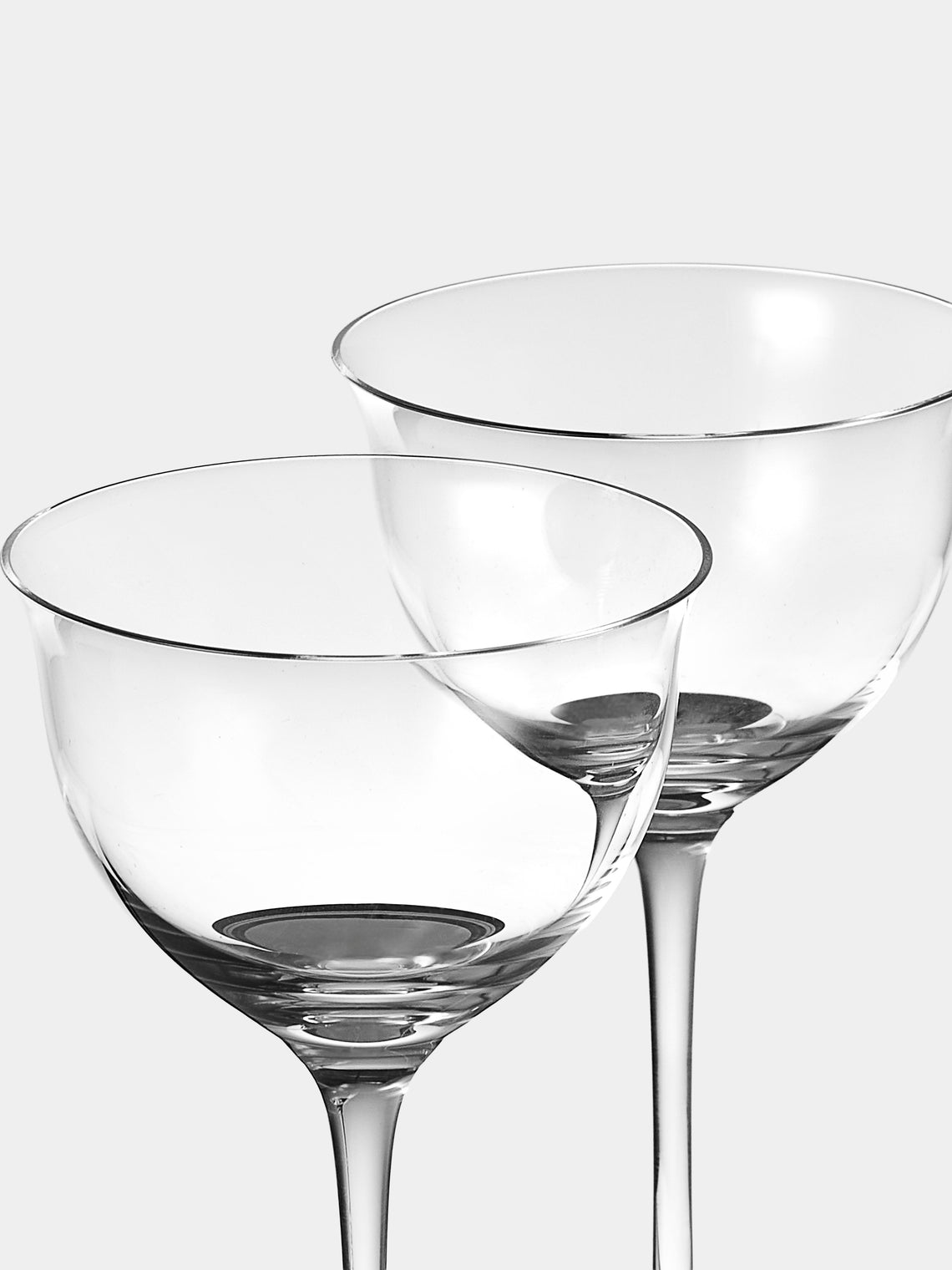 Lobmeyr - | Set of 2 | Patrician Crystal Liqueur Glasses - Clear - ABASK