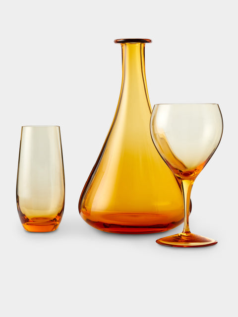 Moser - Optic Hand-Blown Crystal Collection - Purple - ABASK - 