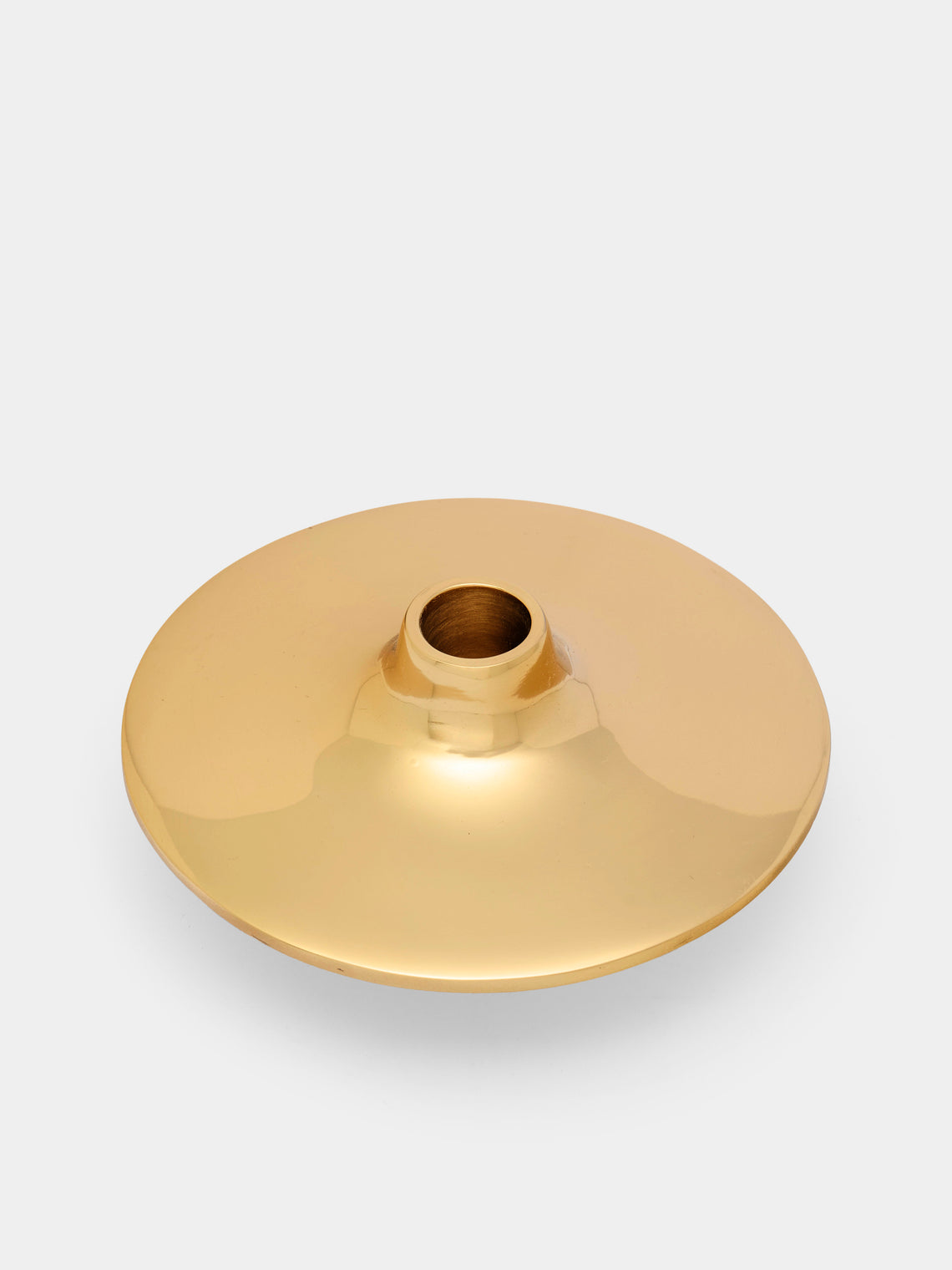 Spin Brass Candlesticks (Set of 3)
