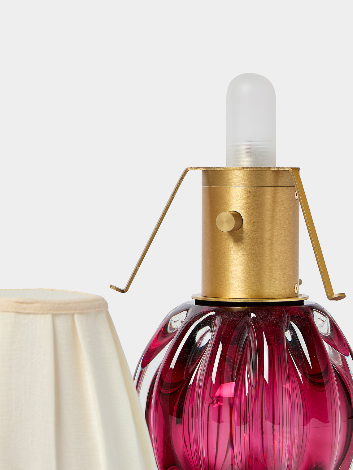 Yali Glass - Bolla Bar Hand-Blown Murano Glass Portable Lamp - Purple - ABASK