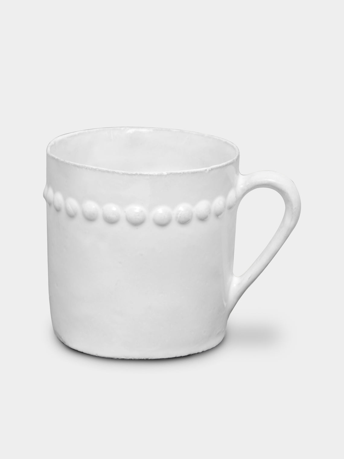 Astier de Villatte - Adélaïde Hand-Glazed Ceramic Coffee Cup (Set of 2) - White - ABASK - 