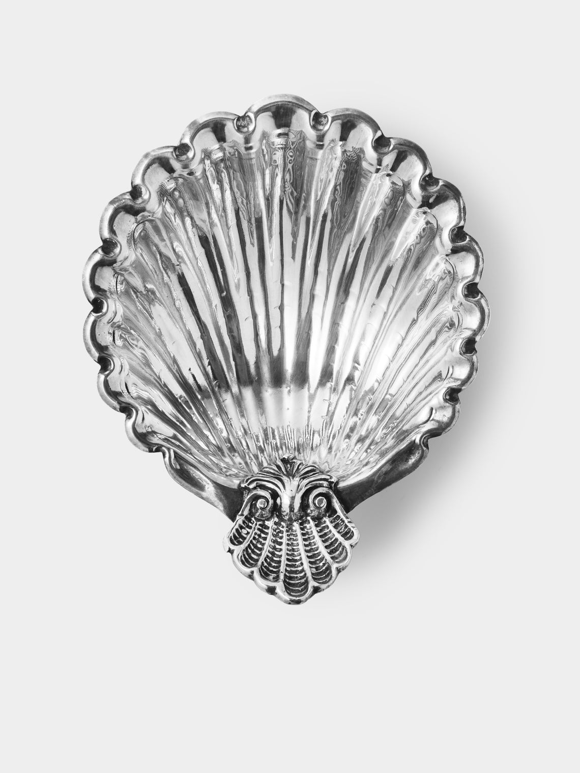 Antique and Vintage - 1970s Brandimarte Shell Solid Silver Bowl - Silver - ABASK