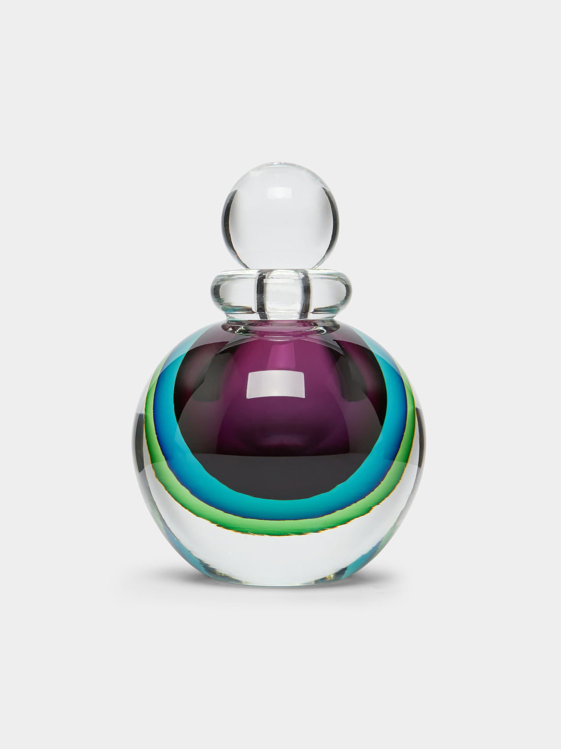 Antique and Vintage - Early 20th Century Murano Spiral Perfume Bottle -  - ABASK - 