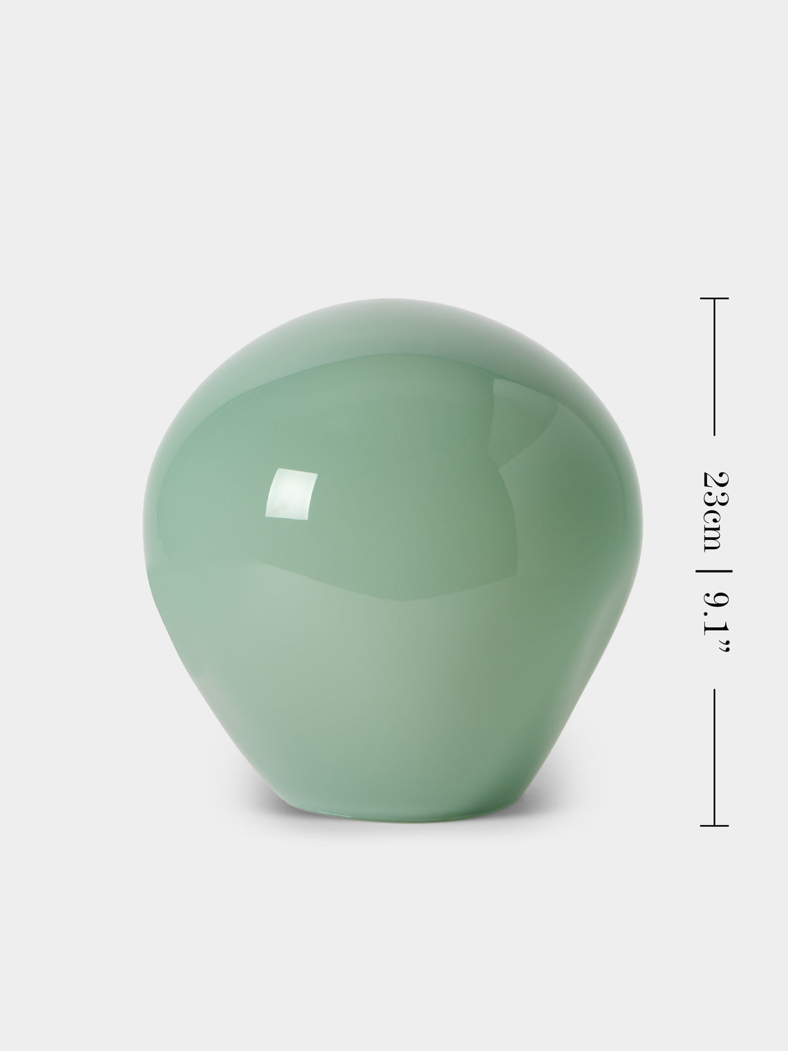 Helle Mardahl Studio - Bon Bon Hand-Blown Glass Table Lamp - Green - ABASK