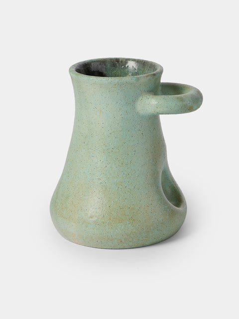 Antique and Vintage - 1950s Accolay Vase - Green - ABASK - 