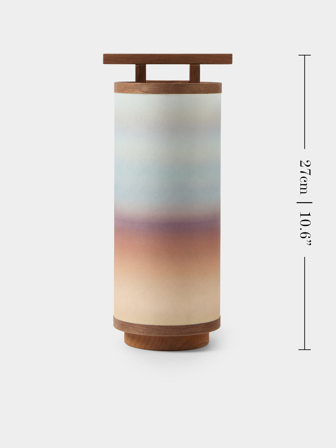 Maxime Prange - Torii Walnut and Washi Paper Small Table Lamp - Multiple - ABASK