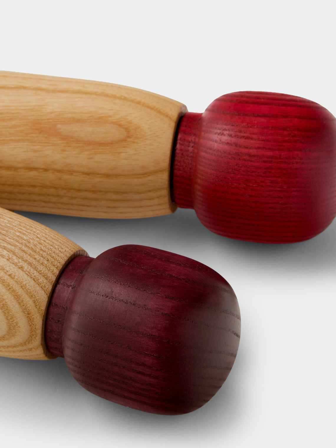 Marisa Klaster - Hand-Turned Wood Salt and Pepper Grinders (Set of 2) - Purple - ABASK