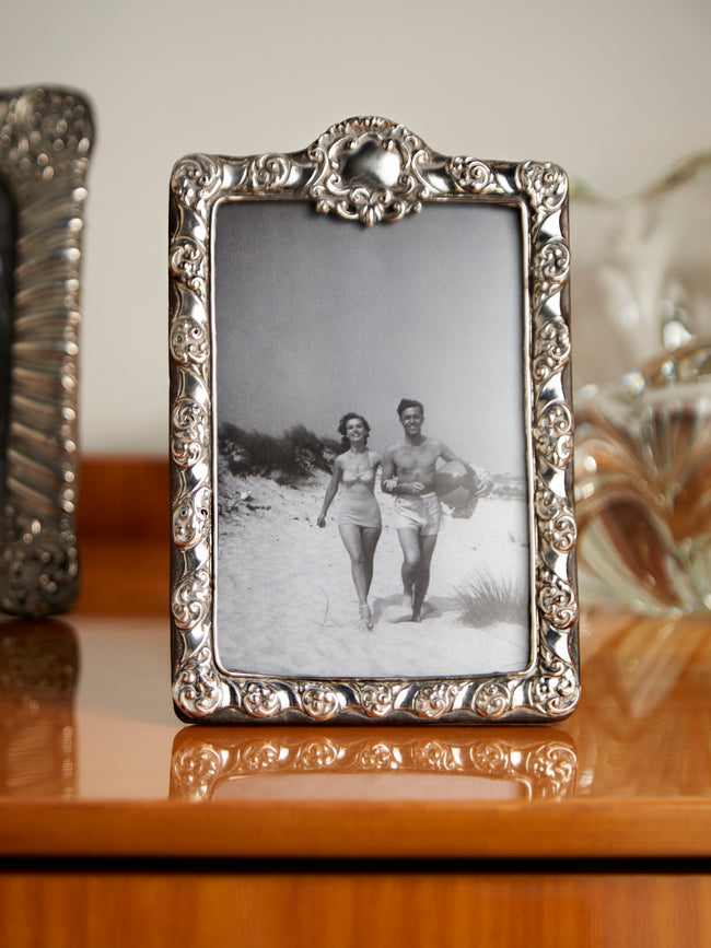 Antique and Vintage - 1900s Silver Photo Frame -  - ABASK