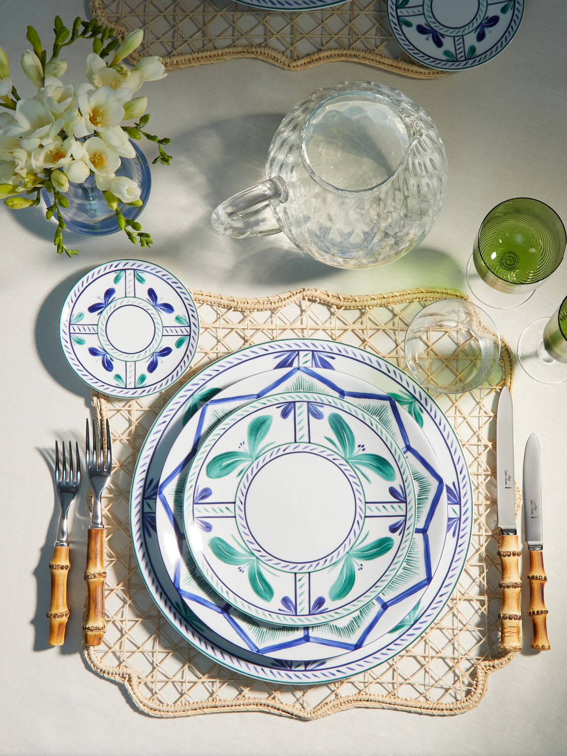 Molecot - Sevilla Porcelain Dessert Plates (Set of 4) -  - ABASK