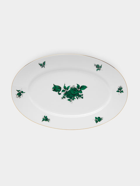 Augarten - Maria Theresia Hand-Painted Porcelain Serving Platter -  - ABASK