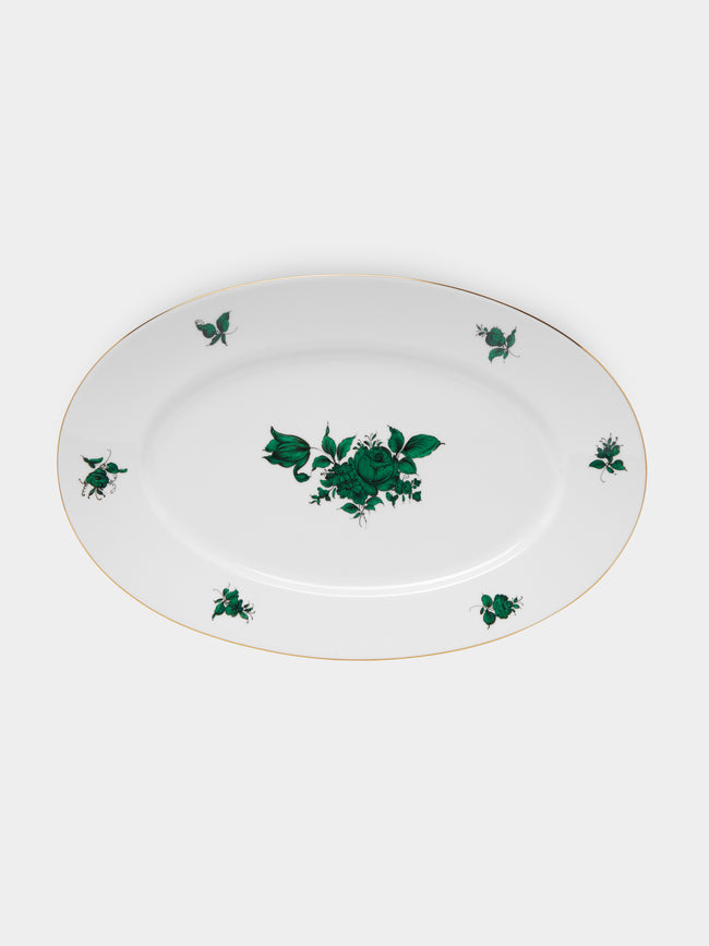 Augarten - Maria Theresia Hand-Painted Porcelain Serving Platter -  - ABASK