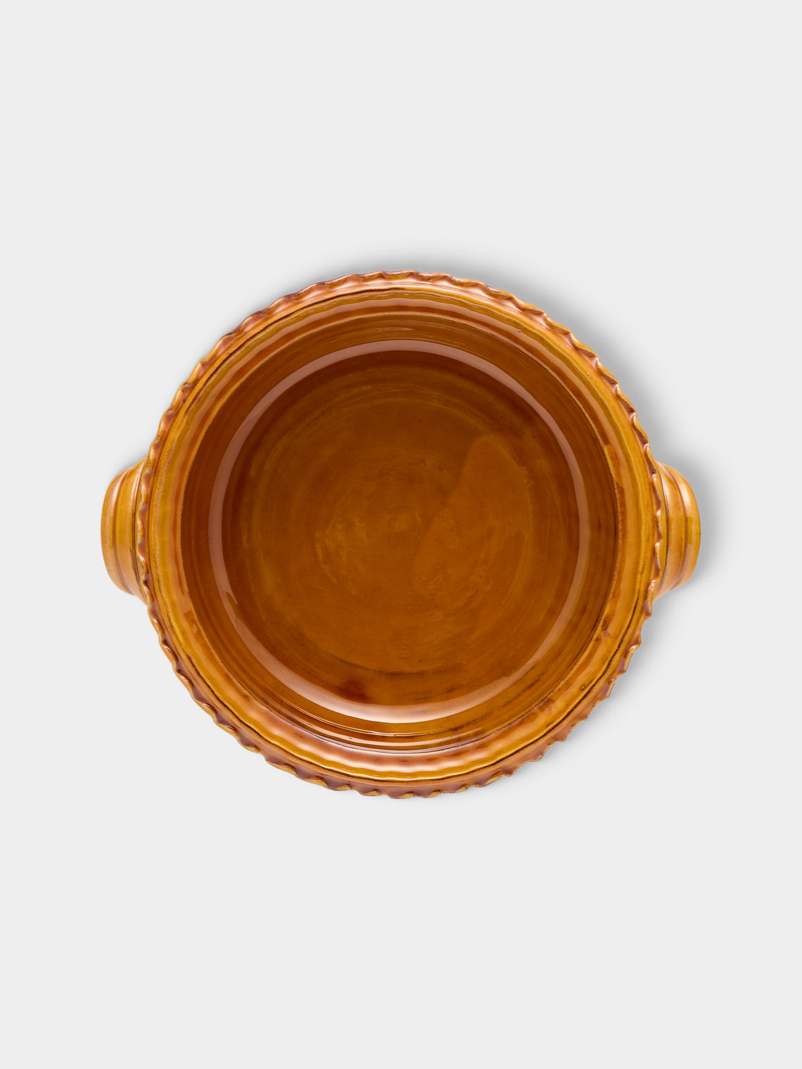 Poterie de Cliousclat - Slipware Lidded Pot - Orange - ABASK