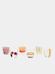 Carlo Moretti - I Diversi Hand-Blown Murano Glass Tumblers (Set of 6) -  - ABASK - 