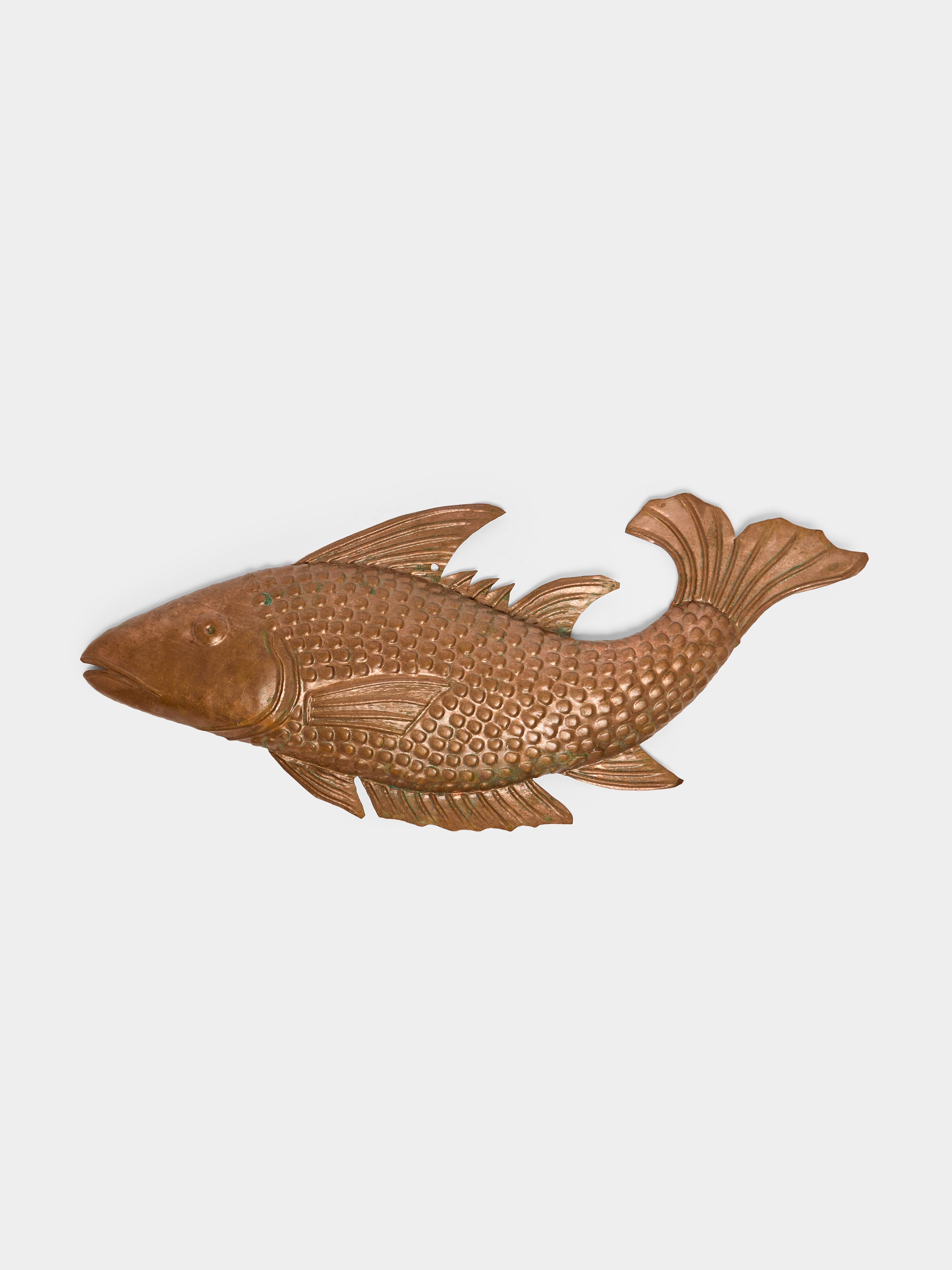 Dopper Fish Metallics 19th-Century Copper Fish (22in/56cm) by Antique and Vintage ...
