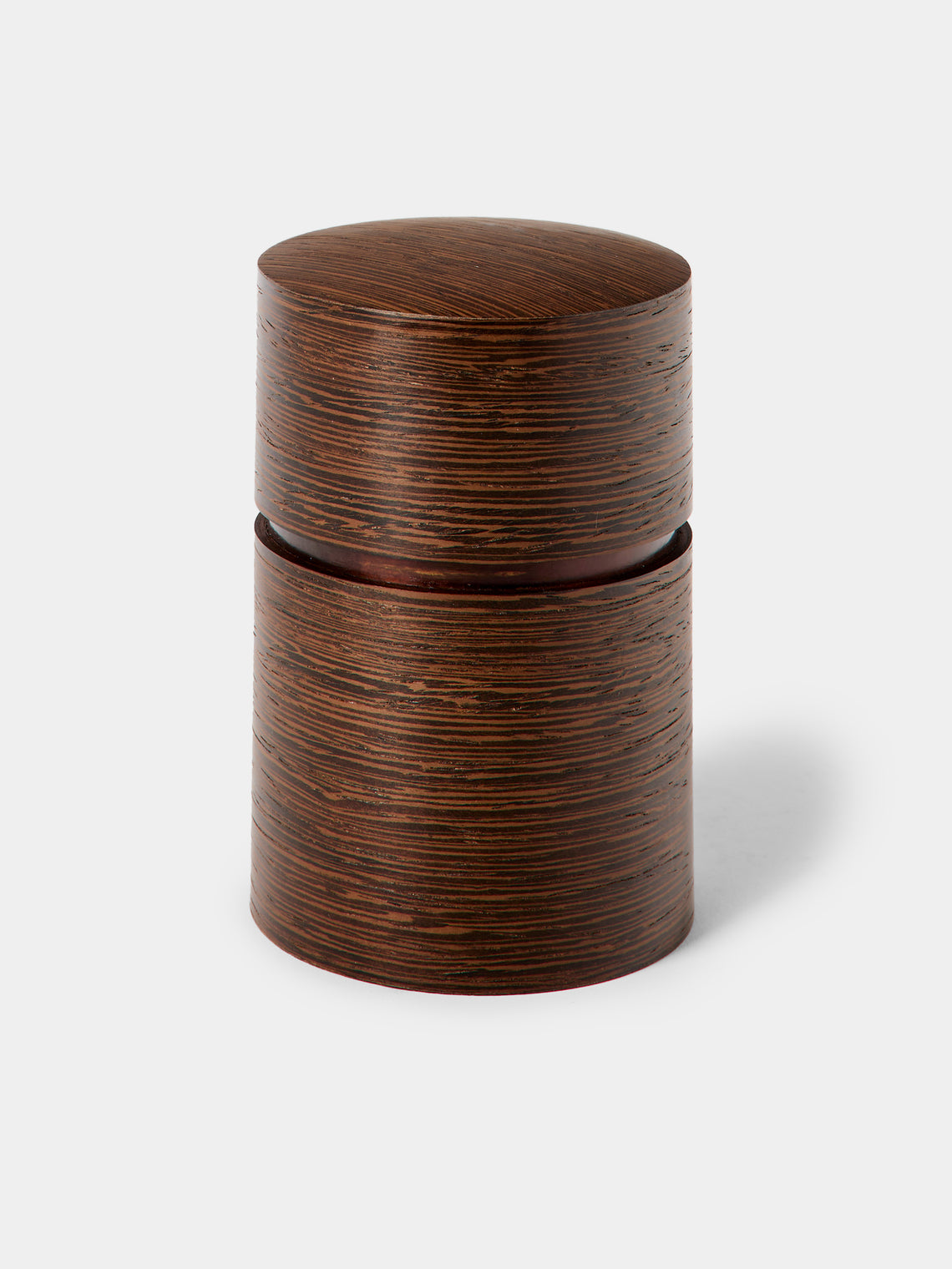 Denshiro - Signature Beeswax-Finish Cherry Bark Tea Canister - Brown - ABASK - 