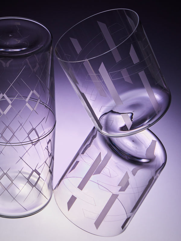 Lobmeyr - Neo Series VI Hand-Engraved Crystal Double Old Fashioned Glass -  - ABASK