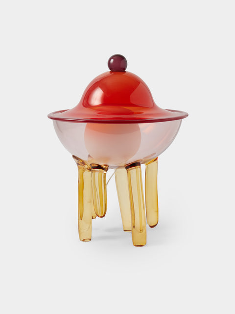 Kickie Chudikova - Pulpopolis Cyanea Hand-Blown Murano Glass Wired Table Lamp - Multiple - ABASK - 