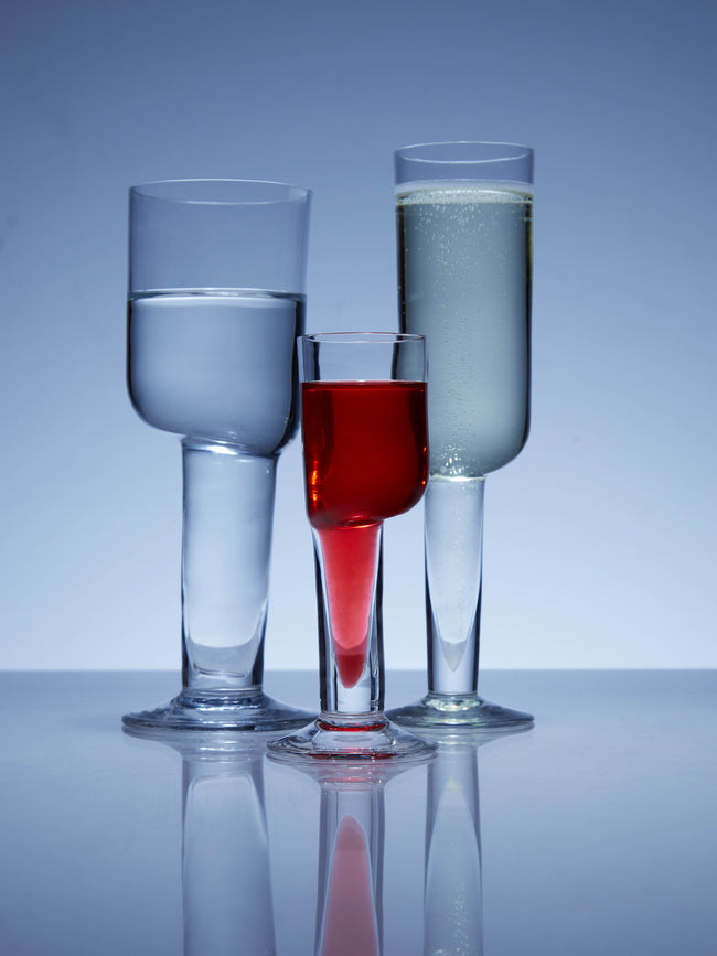 Carlo Moretti - Asymmetric Murano Liqueur Glass - ABASK