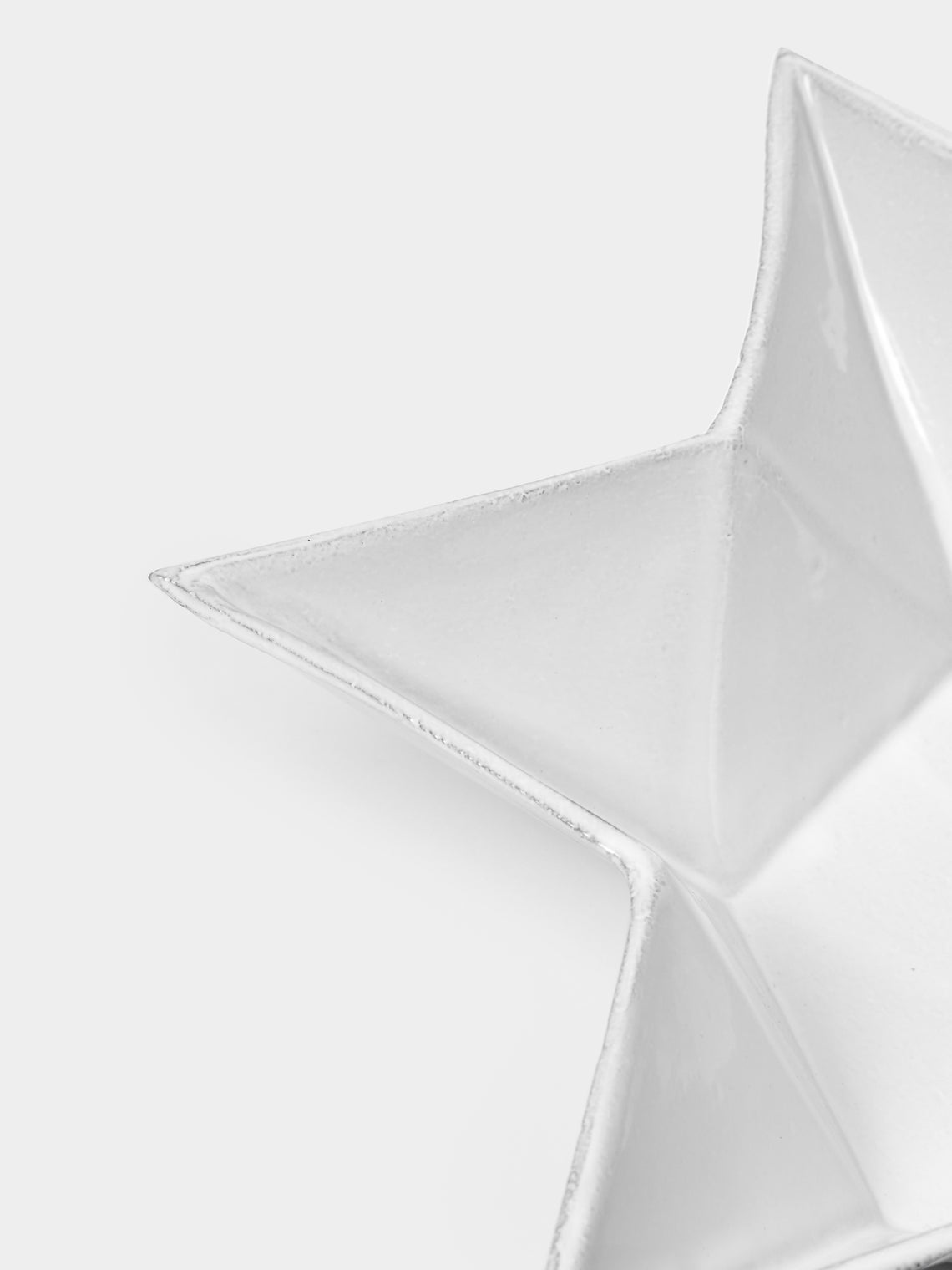 Astier de Villatte - Etoile Hand-Glazed Ceramic Soup Plate (Set of 2) - White - ABASK