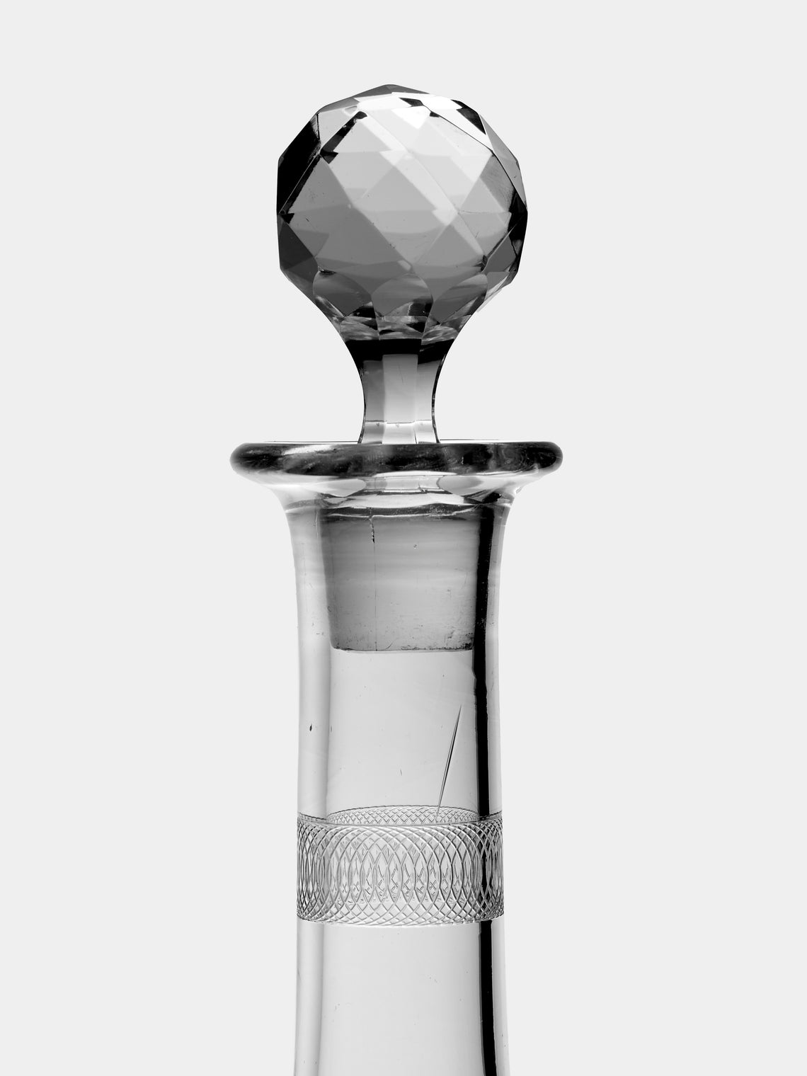 Antique and Vintage - Early-20th-Century Baccarat Chicago Crystal Carafe - Clear - ABASK